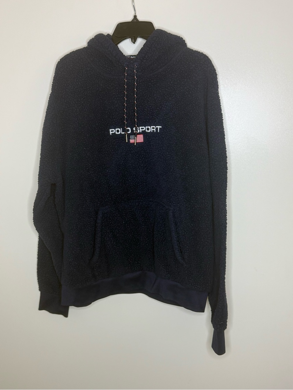 Ralph Lauren Polo Sport Navy Sherpa Hoodie